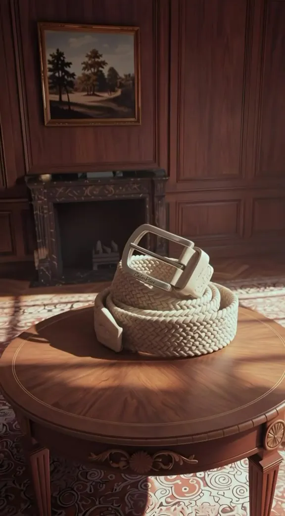 Colour Plus flex belt by Raymond, frame from the AI campaign film