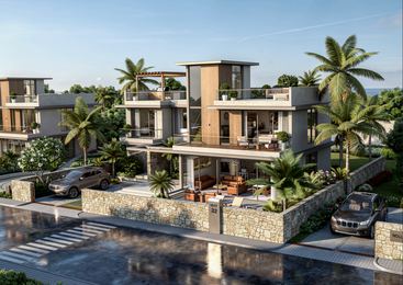Piramal Peninsula — Sogao, Alibaug: villa front