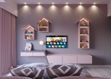 Private Homes — Aurum: tv wall wide