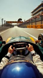 Classic Racing: pit straight