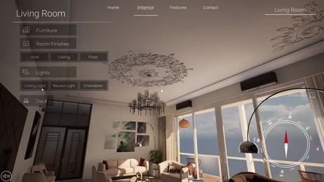 Interactive Walkthrough: living config sky